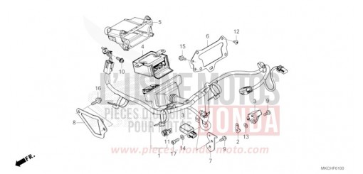 FAISCEAU DE SAC GONFLABLE GL1800DAM de 2021